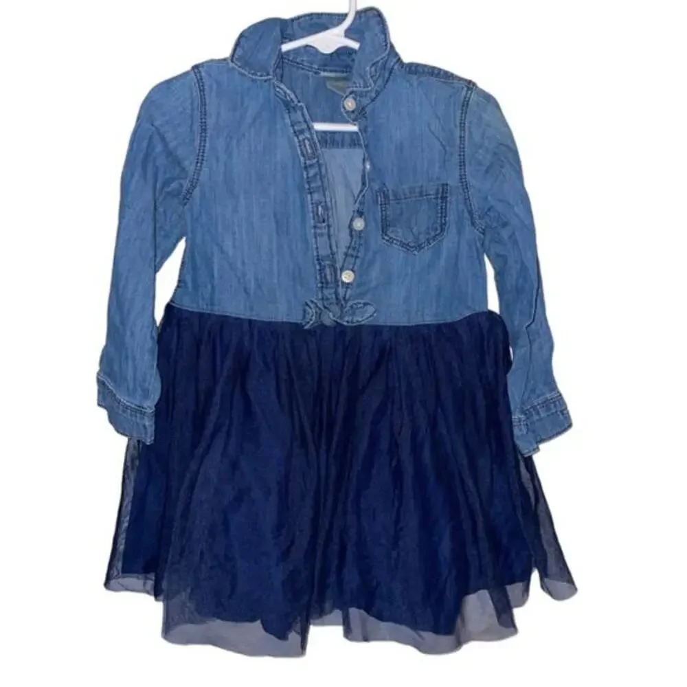 OshKosh B’gosh Denim Dress Size 2T
